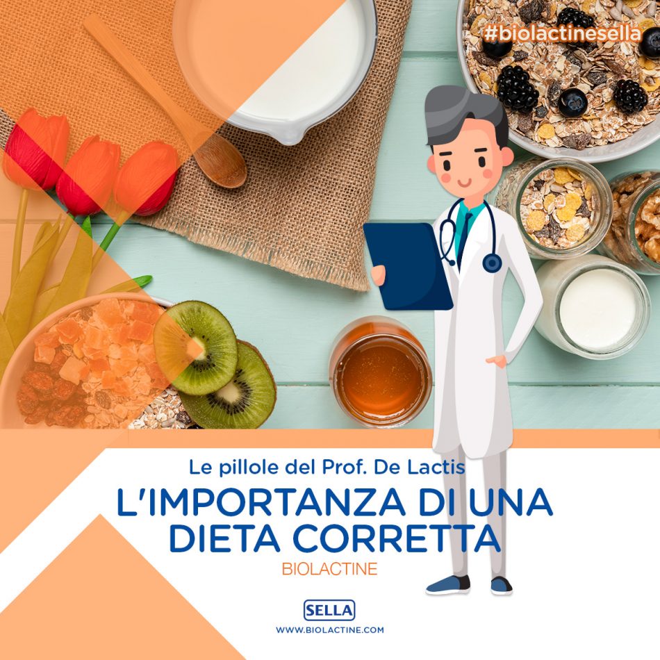 L'importanza di una dieta corretta - Biolactine